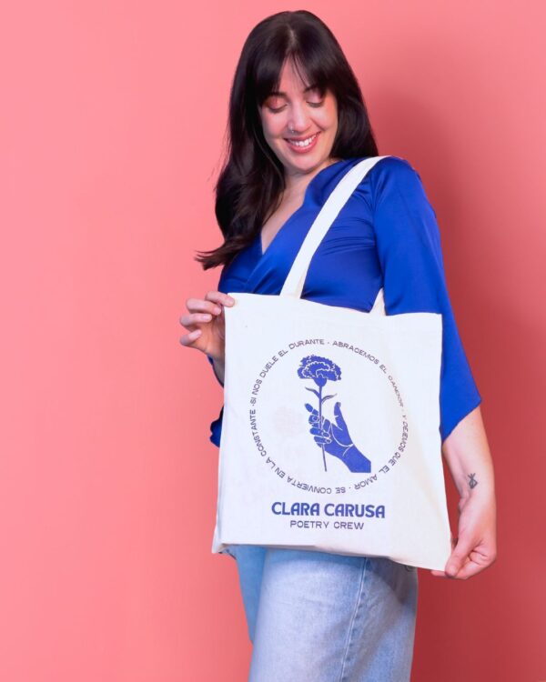 tote bag clara carusa · edición limitada